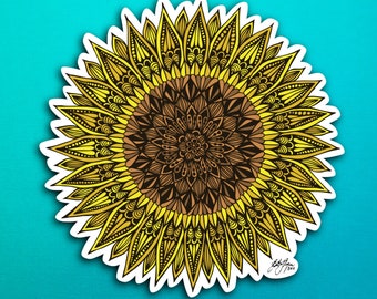 Sunflower Sticker (WATERPROOF)