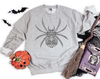 Gray Spider Crewneck!