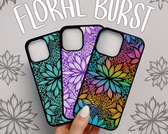 Floral Burst iPhone Case (36 designs to choose from)