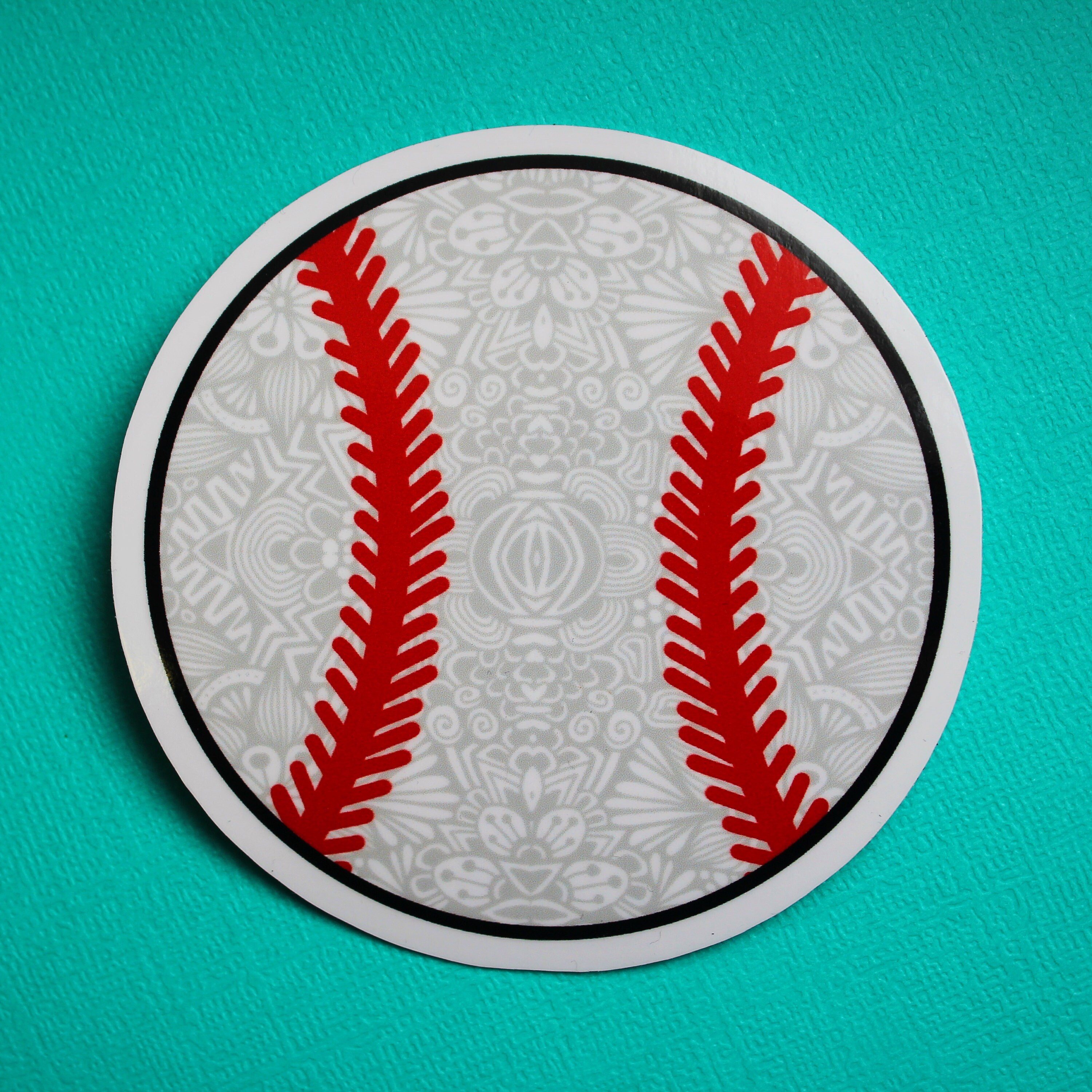 Baseball Sticker (WATERPROOF)