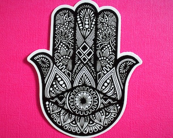 Hamsa Hand Sticker (WATERPROOF)