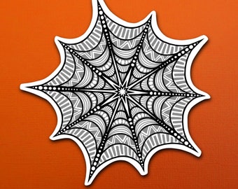 Spider Web Sticker (WATERPROOF)