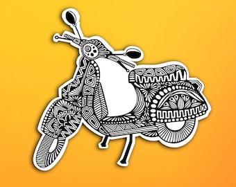 Moped Sticker (WATERPROOF)