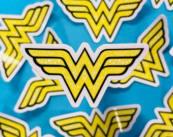 Mini wonder women Sticker (WATERPROOF)