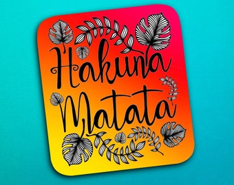 Hakuna Matata Sticker (WATERPROOF)
