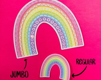 JUMBO Rainbow Sticker (WATERPROOF)