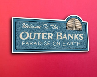 Outer Banks Sticker (WATERPROOF)