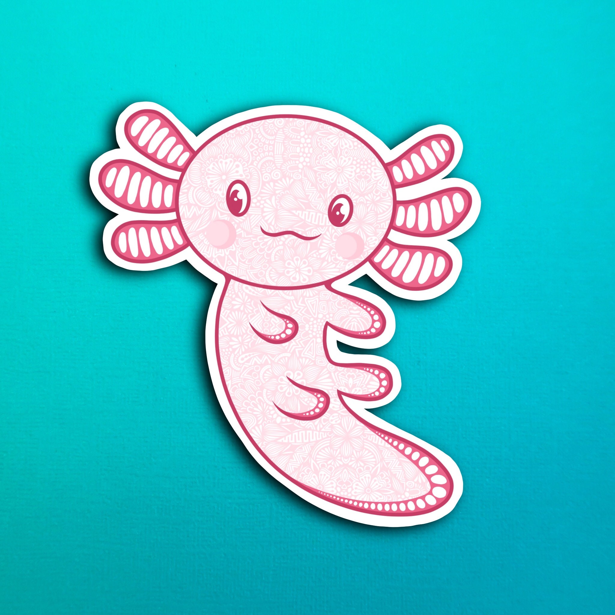 Axolotl Sticker (WATERPROOF)