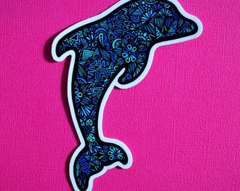 Dolphin Sticker (WATERPROOF)