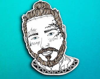 Post Malone Sticker (WATERPROOF)