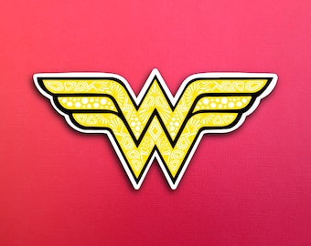 Wonder Women  Sticker (WATERPROOF)
