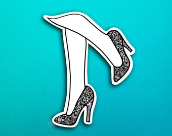 High Heels Sticker (WATERPROOF)