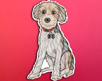 Bentley the Dog Sticker (WATERPROOF)