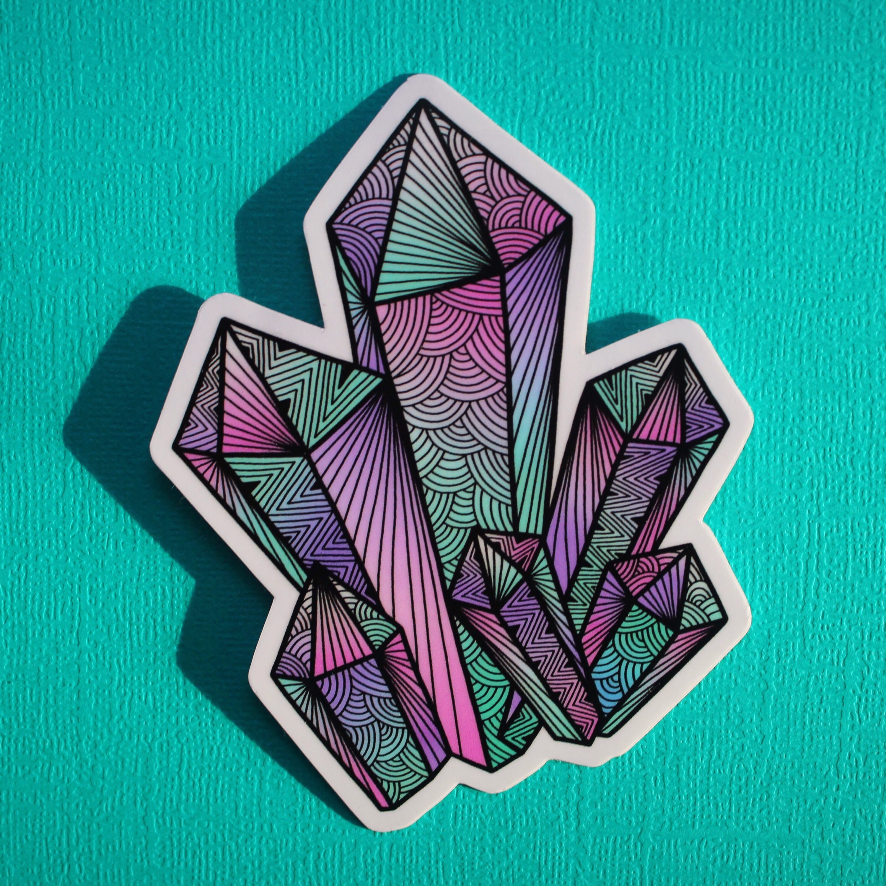 Crystals Sticker (WATERPROOF)