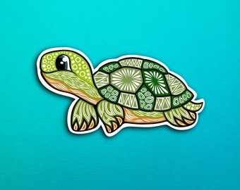Baby Turtle Sticker (WATERPROOF)