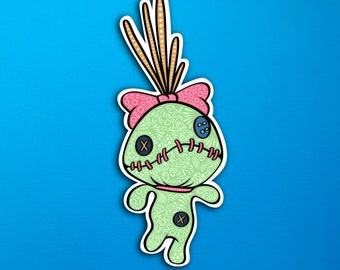 Scrump Doll Sticker (WATERPROOF)