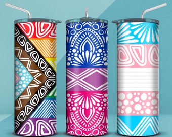 Flags Tumbler (12 designs to choose from) 20oz