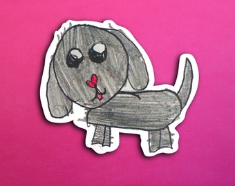 Pari's Sydney The Dog Sticker (WATERPROOF)