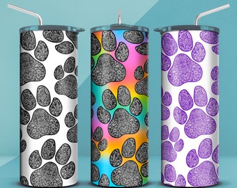 Paws Tumbler (16 designs to choose from) 20oz