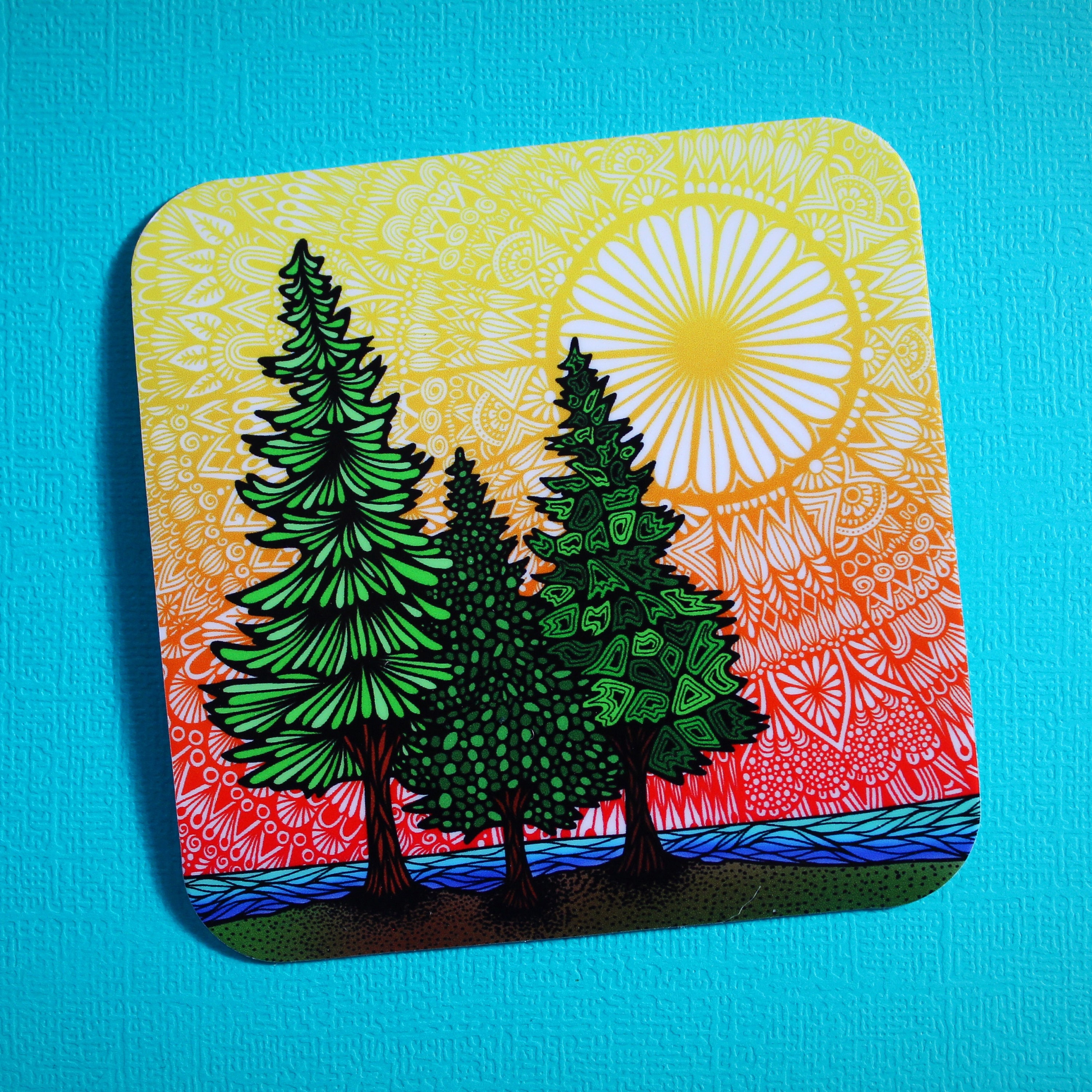 nature sticker waterproof
