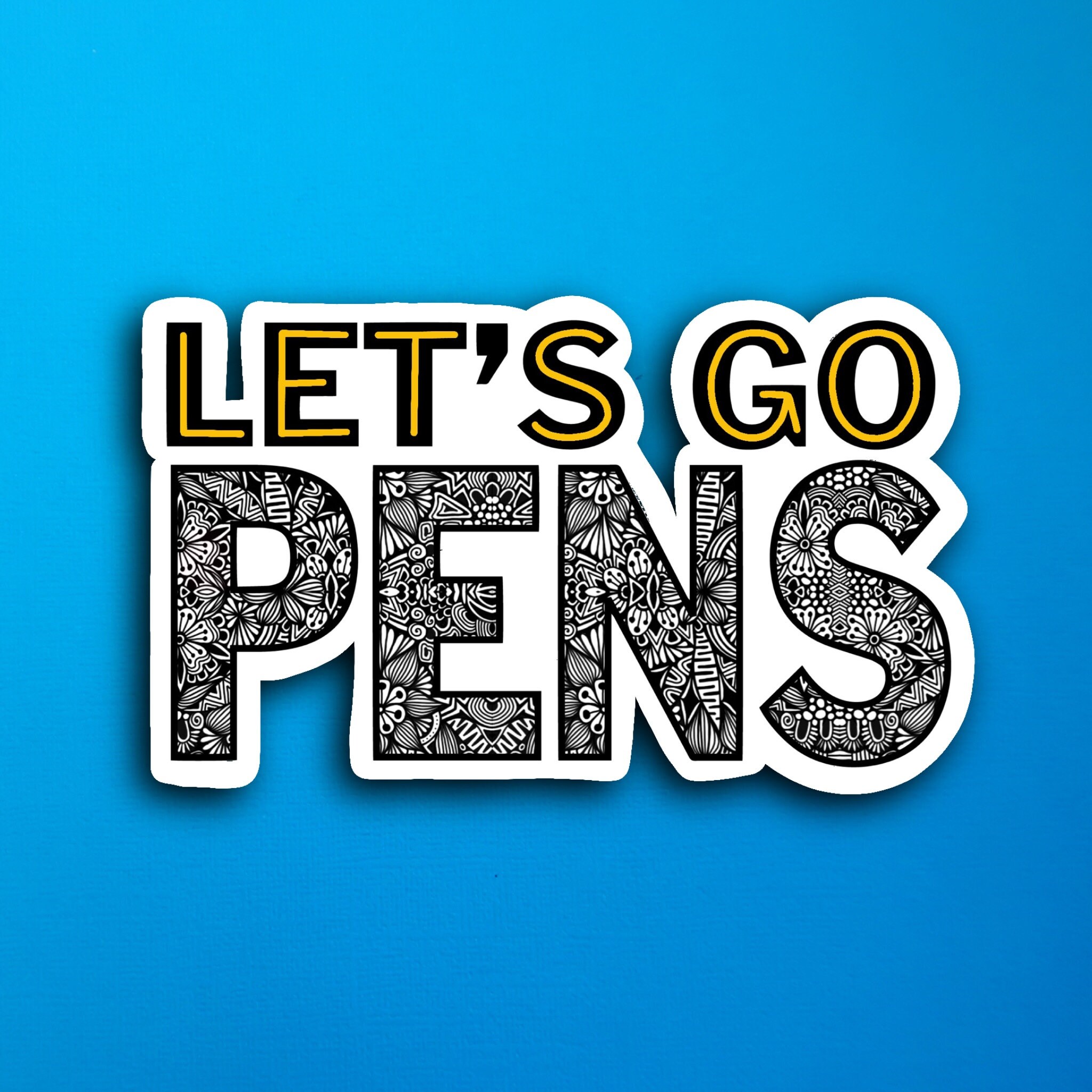 Let S Go Pens Sticker Waterproof Let S Go Pens Sticker Waterproof