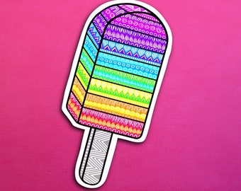 Popsicle  Sticker (WATERPROOF)