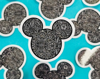 Mini Mickey Sticker (WATERPROOF)