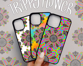 Trippy Flower iPhone Case (3 designs to choose from)