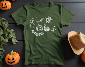 Green Halloween T-shirt!