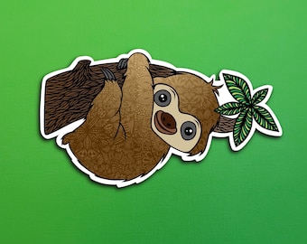 Sloth Sticker (WATERPROOF)