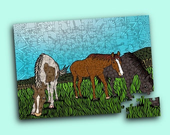 Horse Field Puzzle