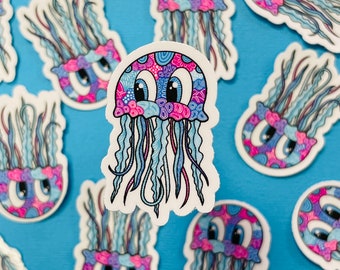 Mini Jellyman Sticker (WATERPROOF)