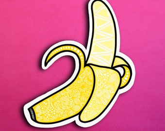 Banana Sticker (WATERPROOF)
