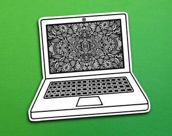 Laptop Sticker (WATERPROOF)