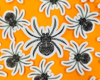 Mini Spider Sticker (WATERPROOF)