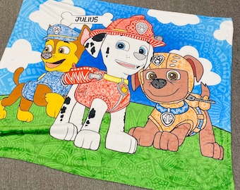 Misprinted - Small Paw Patrol Blanket - 51" x 60"