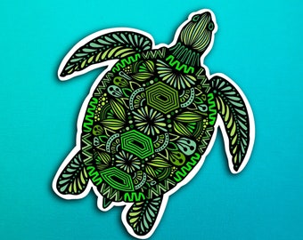 Turtle Sticker (WATERPROOF)