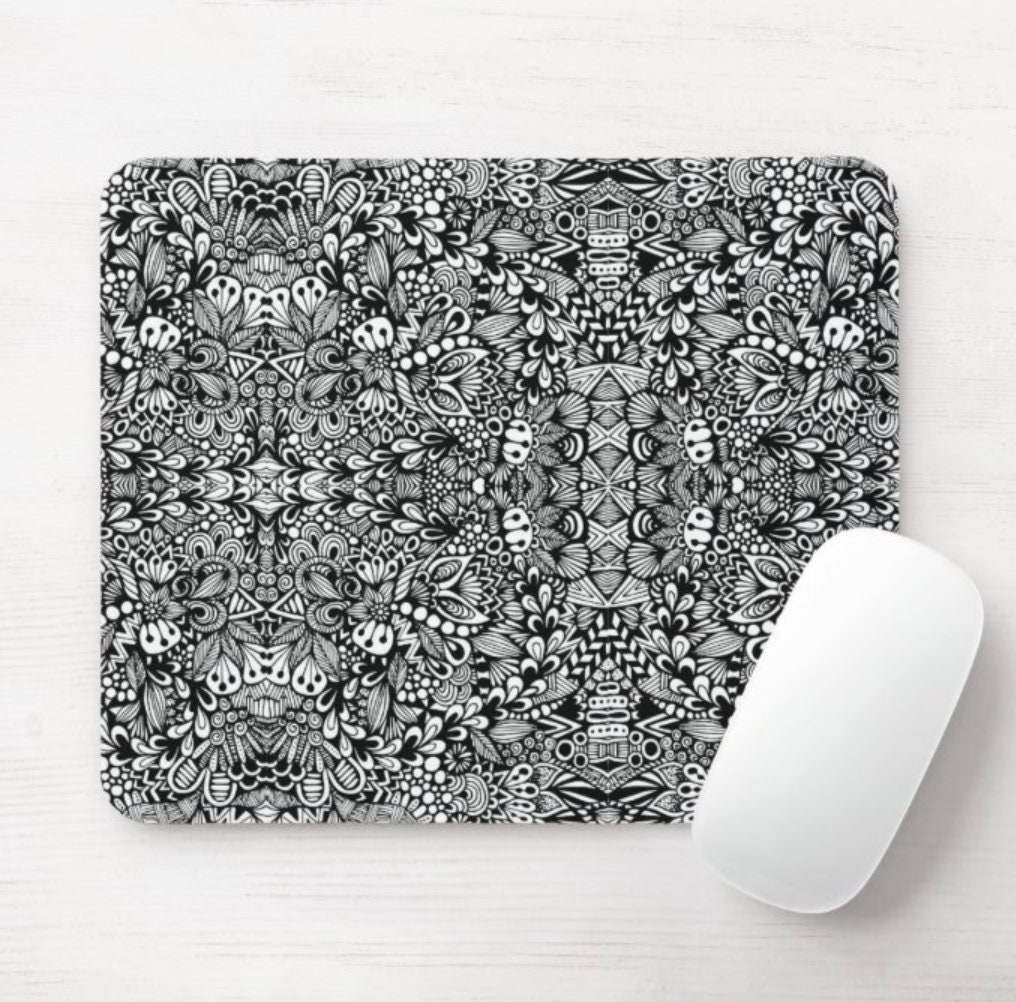 B&W Mouse Pad