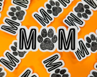 Mini Dog Mom Sticker (WATERPROOF)