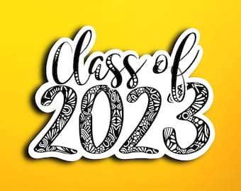 Class of 2023 Sticker (WATERPROOF)