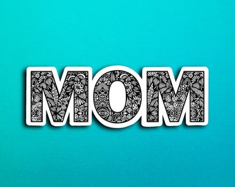 Mom Word Sticker (WATERPROOF)