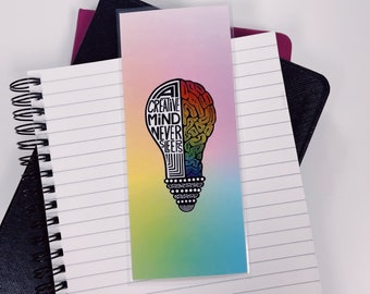 Creative Mind Bookmark
