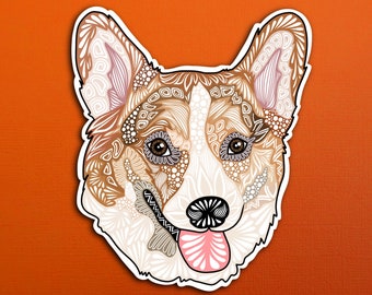 Wiggles the Dog Sticker (WATERPROOF)