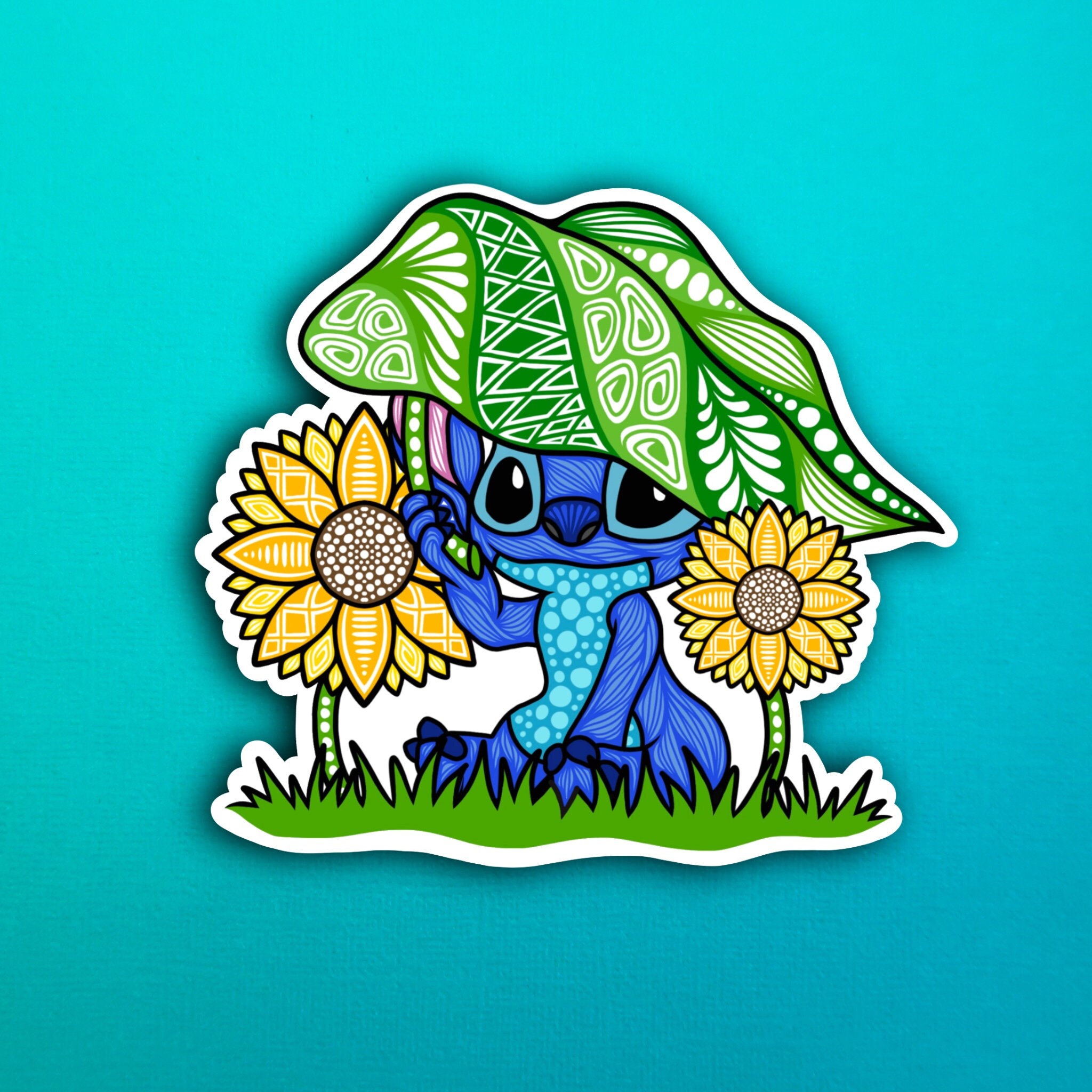 Stitch Sticker (WATERPROOF)