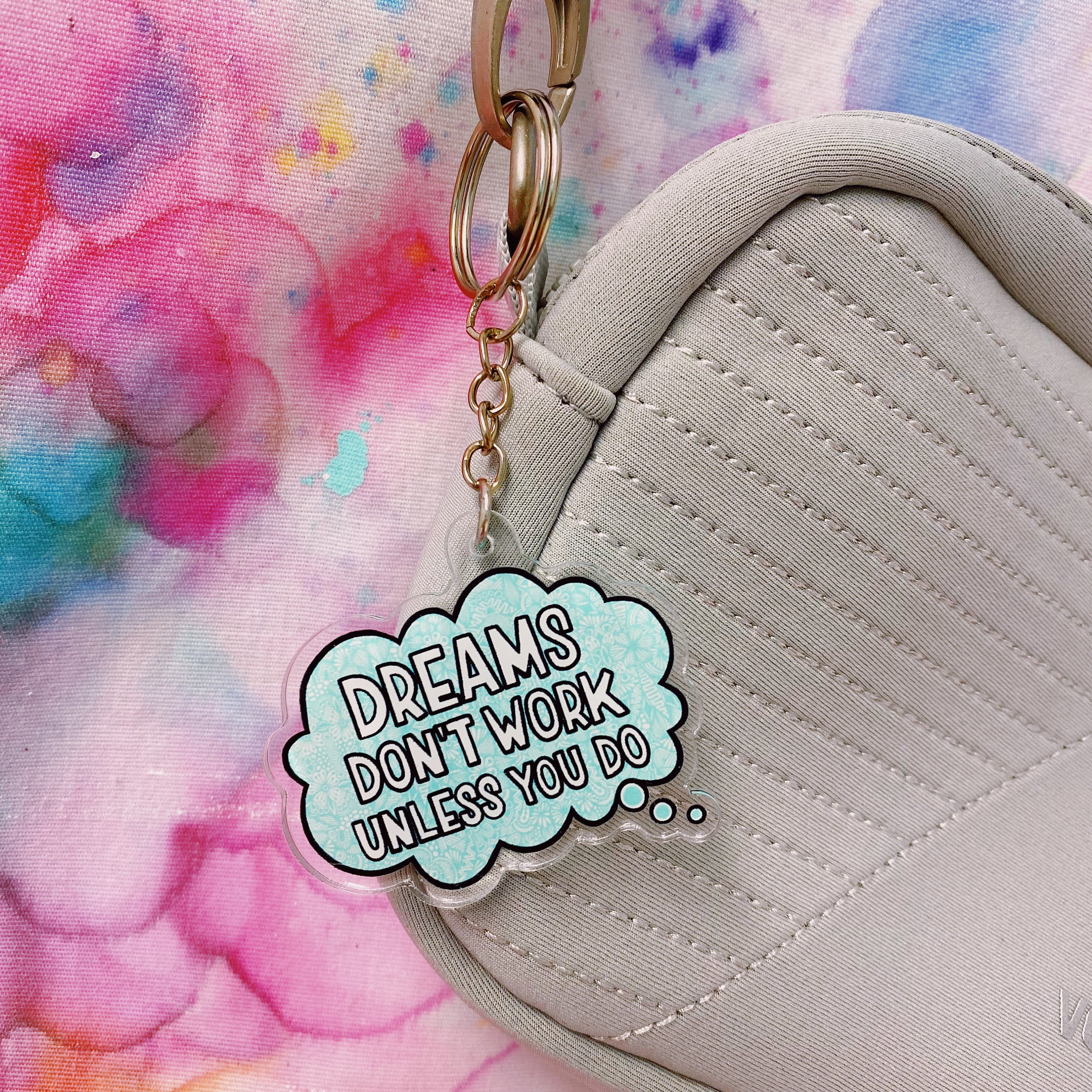 Dreams Acrylic Keychain