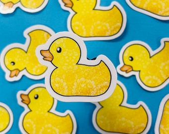 Mini Duck Sticker (WATERPROOF)