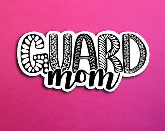 Guard Mom Sticker (WATERPROOF)