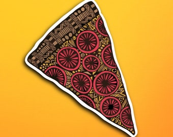 Pizza Sticker (WATERPROOF)