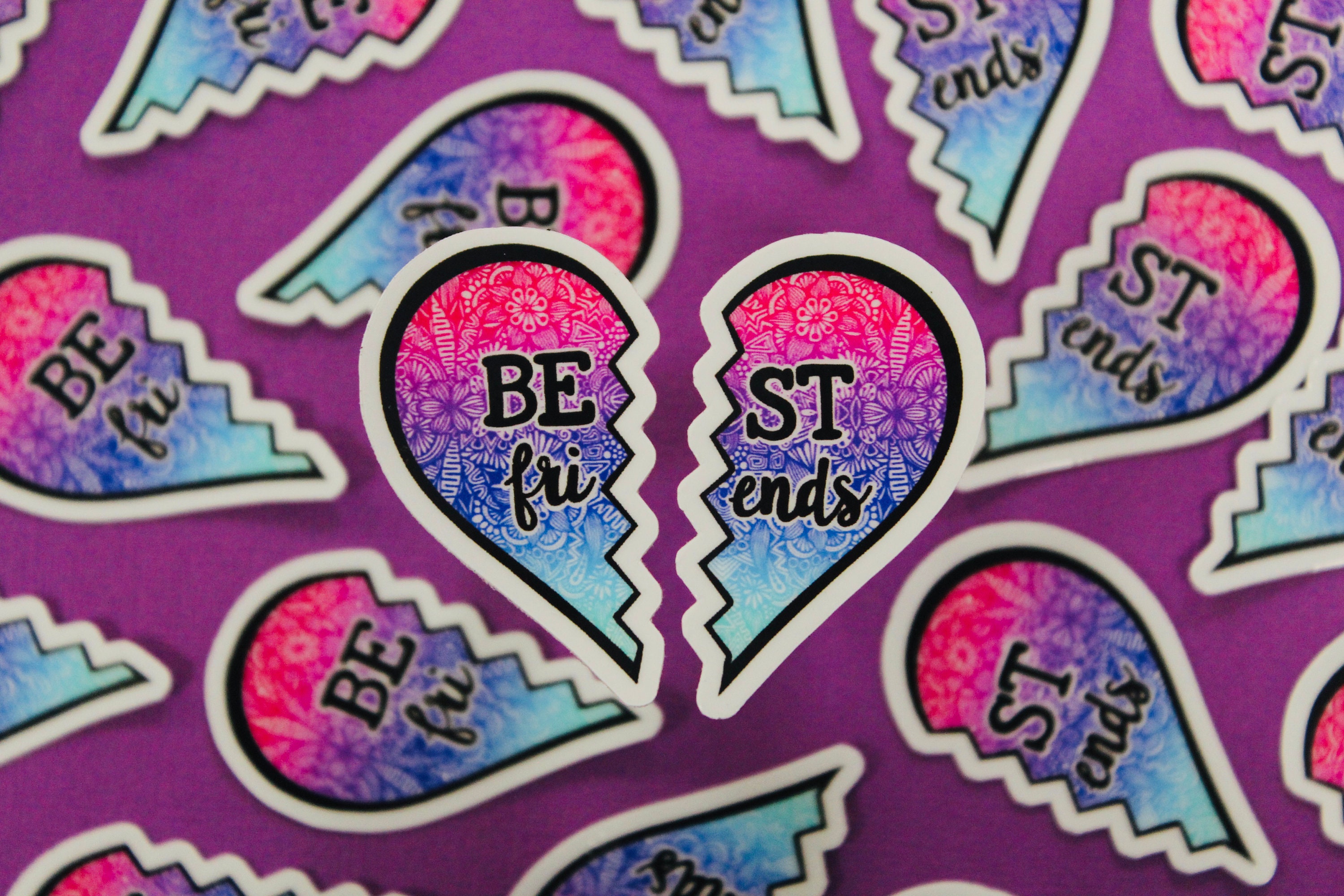 Mini Best Friends Sticker Waterproof