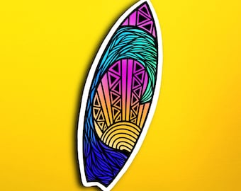 Surfboard Sticker (WATERPROOF)